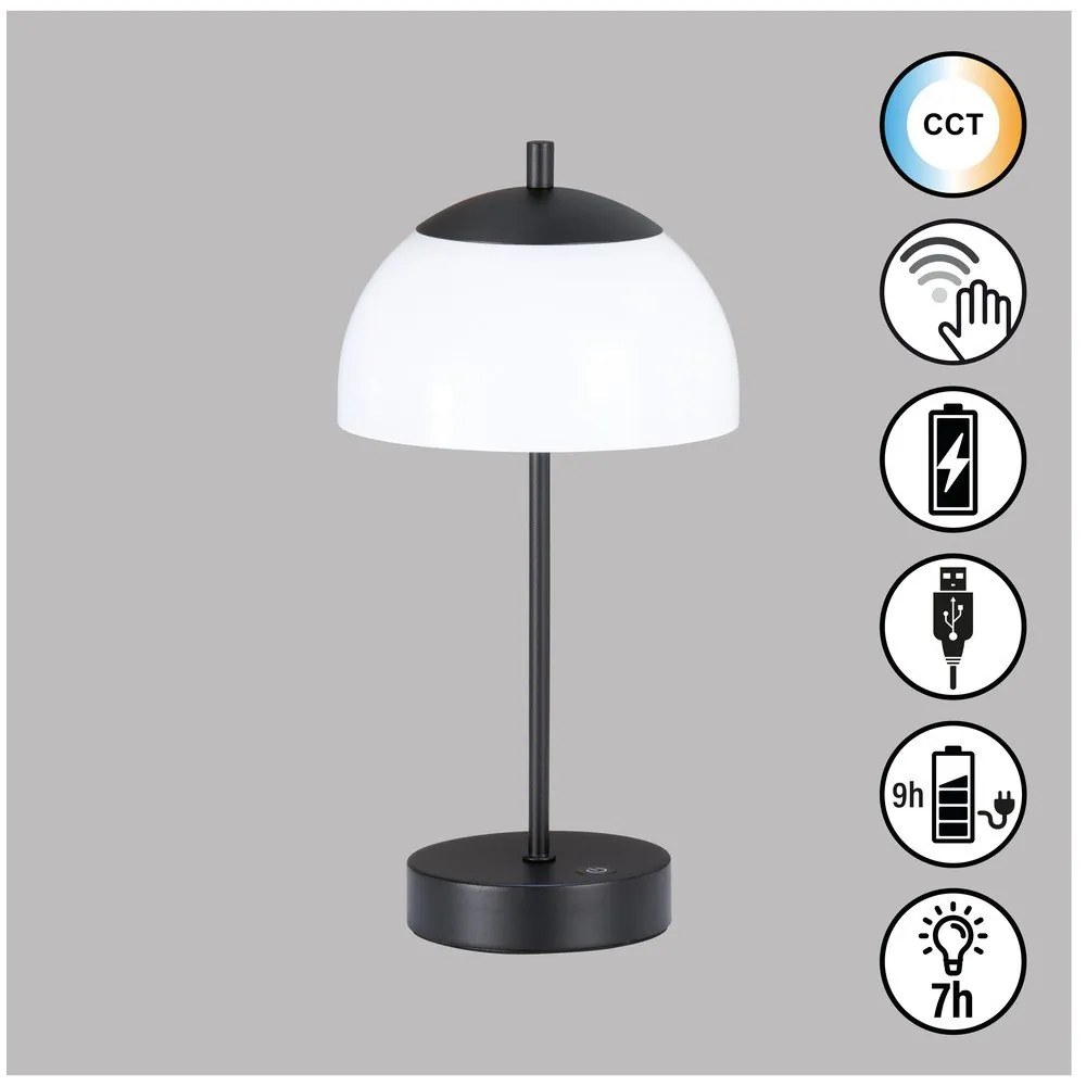 LED asztali lámpa (magasság 35 cm) Riva – Fischer &amp; Honsel