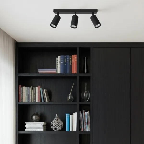 Brilagi - LED RGBW dimmelhető spotlámpa SELE MODERN 3xGU10/6,5W/230V Wi-Fi fekete