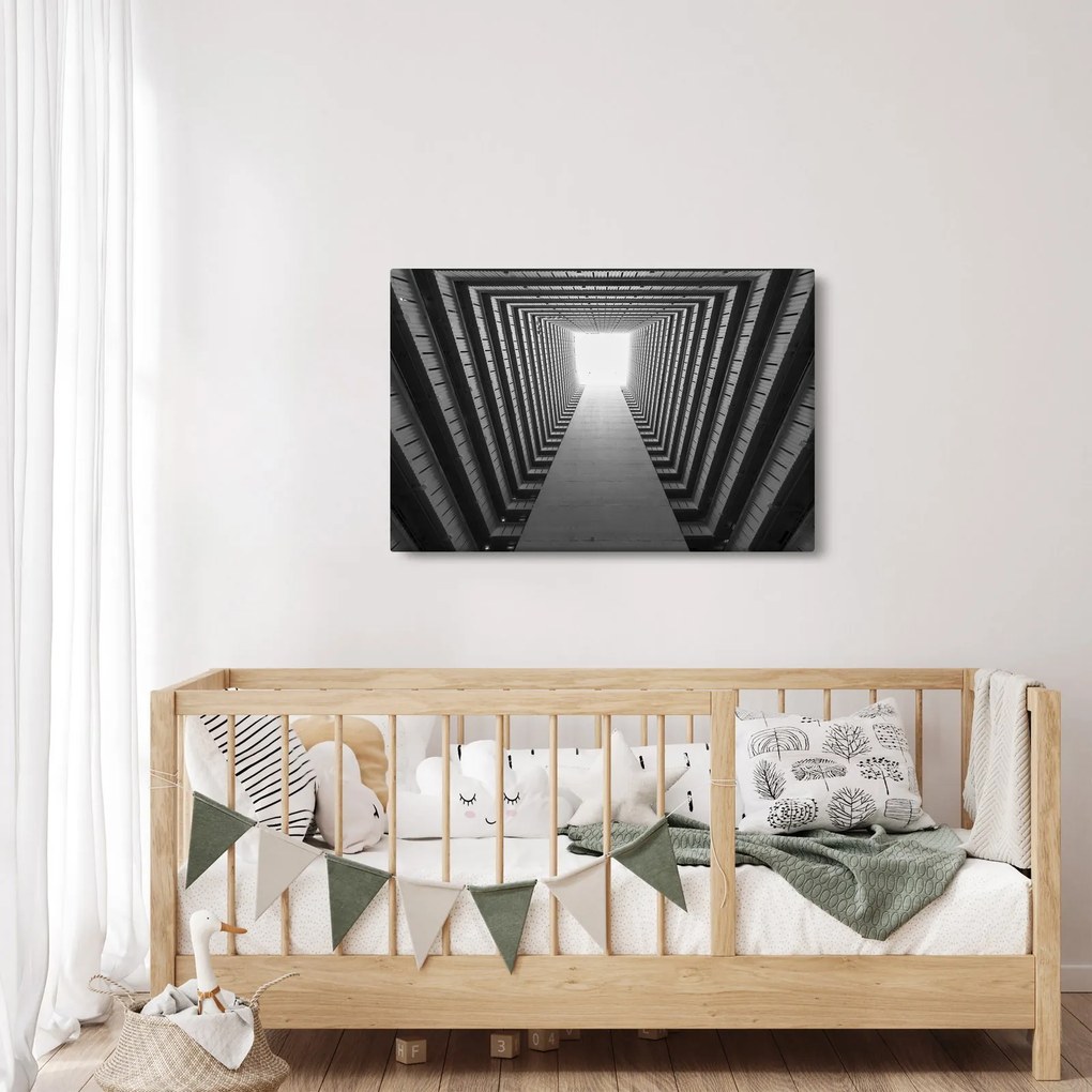 Kép - Magas épület (90x60 cm)
