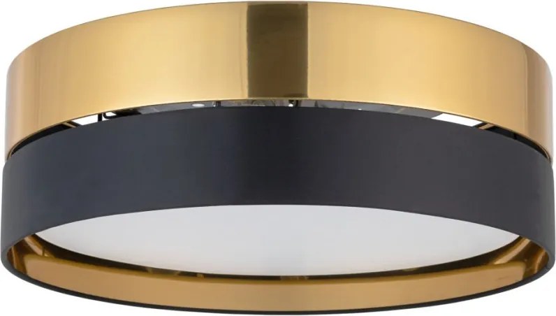 TK LIGHTING 4180 HILTON Ernyős Mennyezeti Lámpa Fehér, Arany E27 IP20