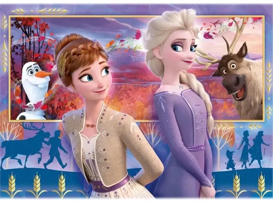 Disney Jégvarázs Wind 2x60 db-os puzzle Clementoni
