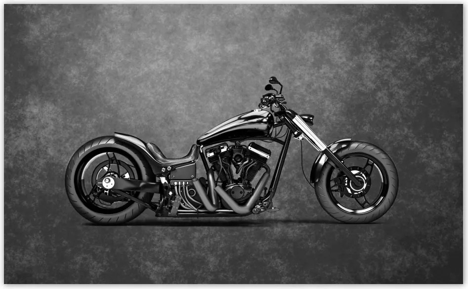 Fotótapéta flizelina 520x318 Motor Chopper