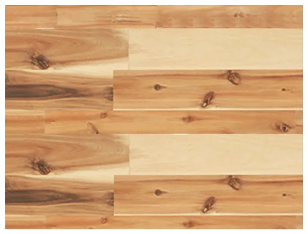 olajbevonatú tömör akácfa függőpolc 60 x 30 x 4 cm