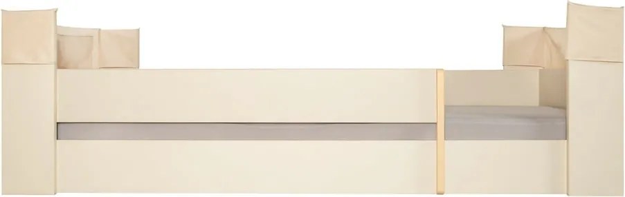 Bézs gyerekágy ágyrács nélkül 90x200 cm Toddler – Roba