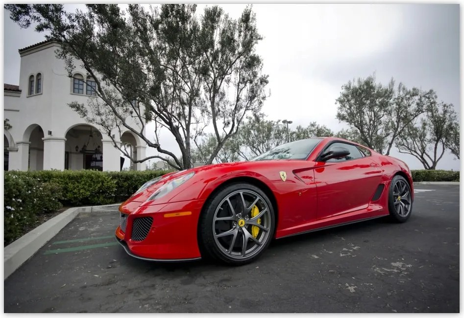 Fotótapéta flizelina 152x104 Piros Ferarri