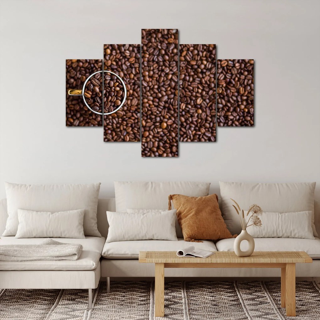 Kép - kávé szemek (150x105 cm)