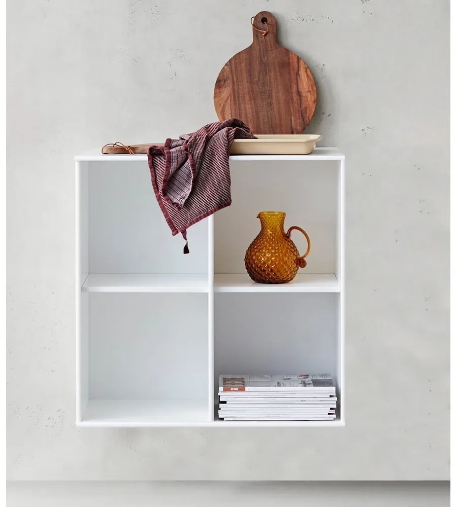 Fehér polc szett moduláris polcrendszerhez 2 db-os 32x22 cm Mistral Kubus - Hammel Furniture