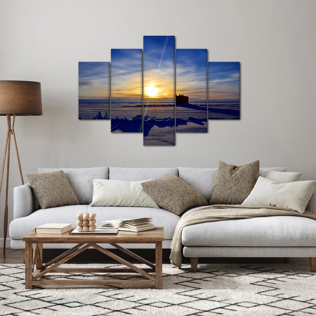 Kép - sarkvidéki táj (150x105 cm)