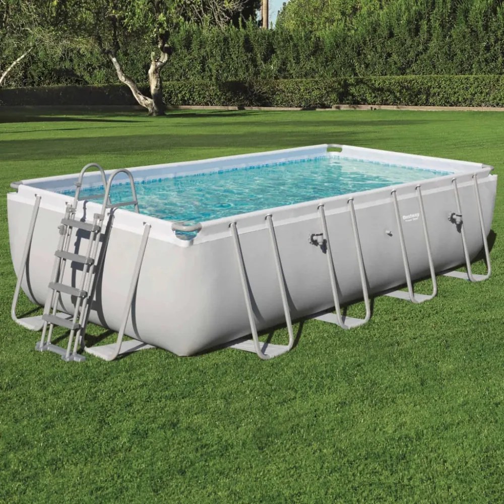 Bestway Flowclear 58331 4 fokos medencelétra 122 cm