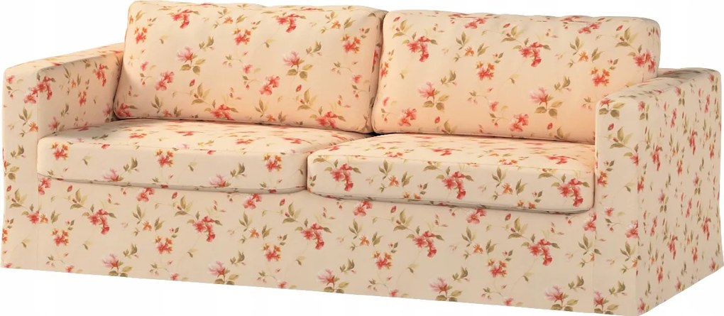 Karlstad 3 személyes kinyitható kanapé huzat Ikea zöld