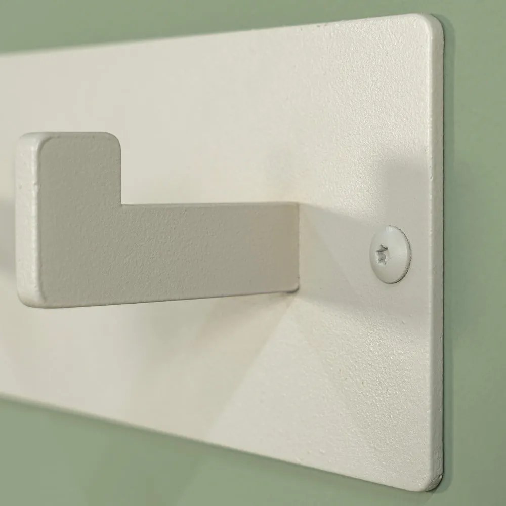 Szürkésbarna fém fali fogas 70 cm Leatherman – Spinder Design