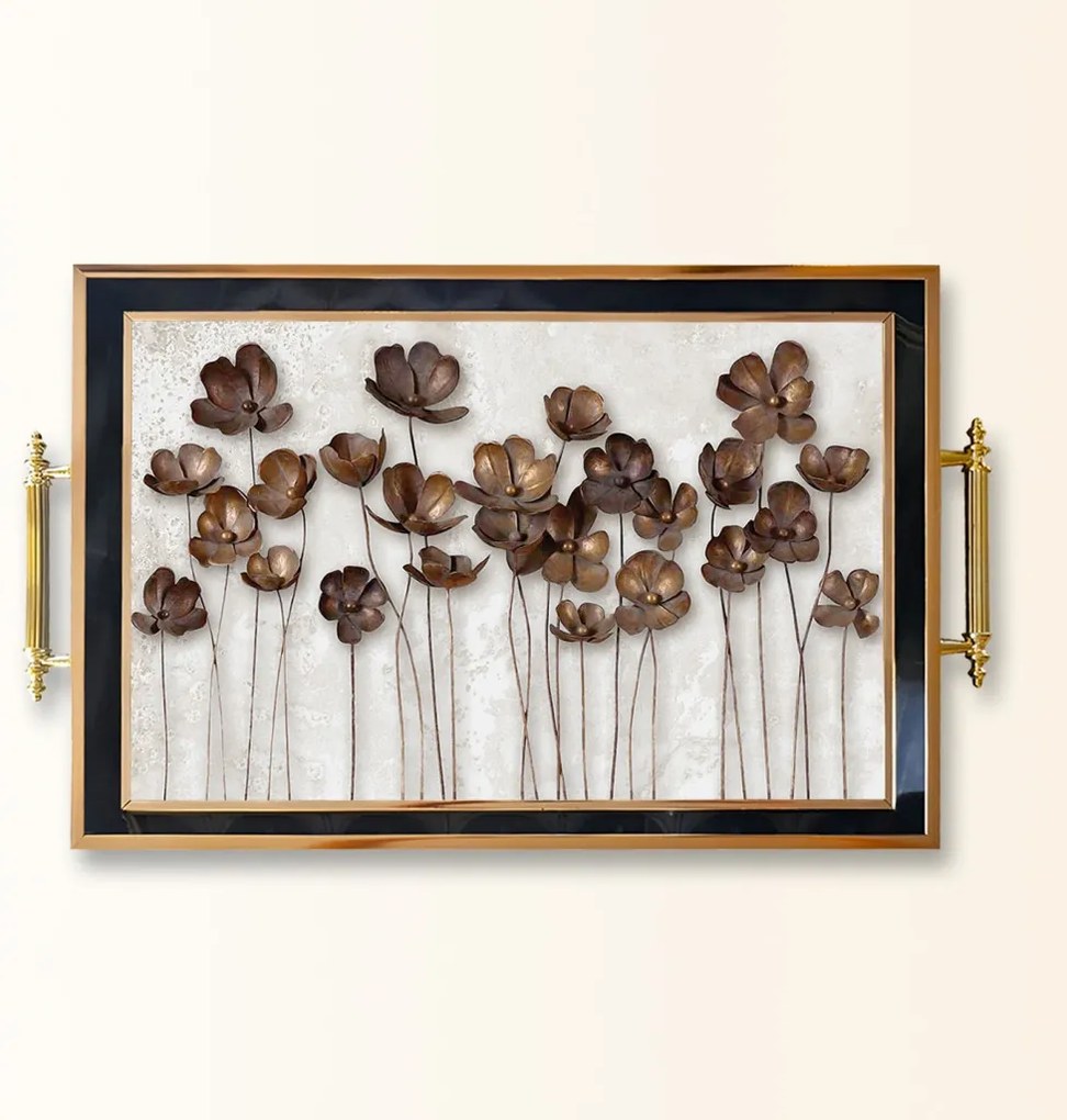 Üveg tálca, 38×24 cm – TPA9861