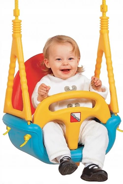 Színes baba hinta 3in1
