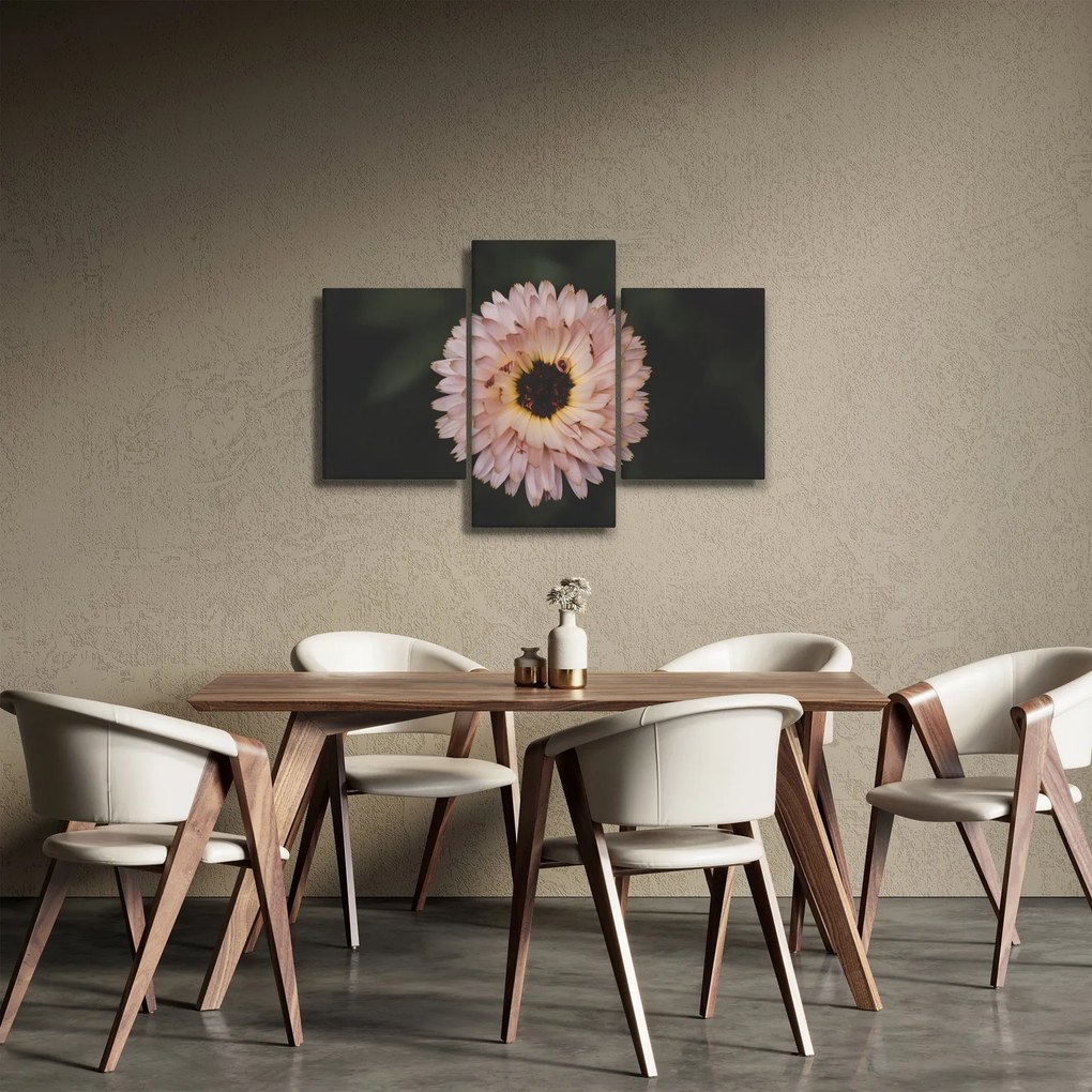 Narancsságra virág képe (90x60 cm)