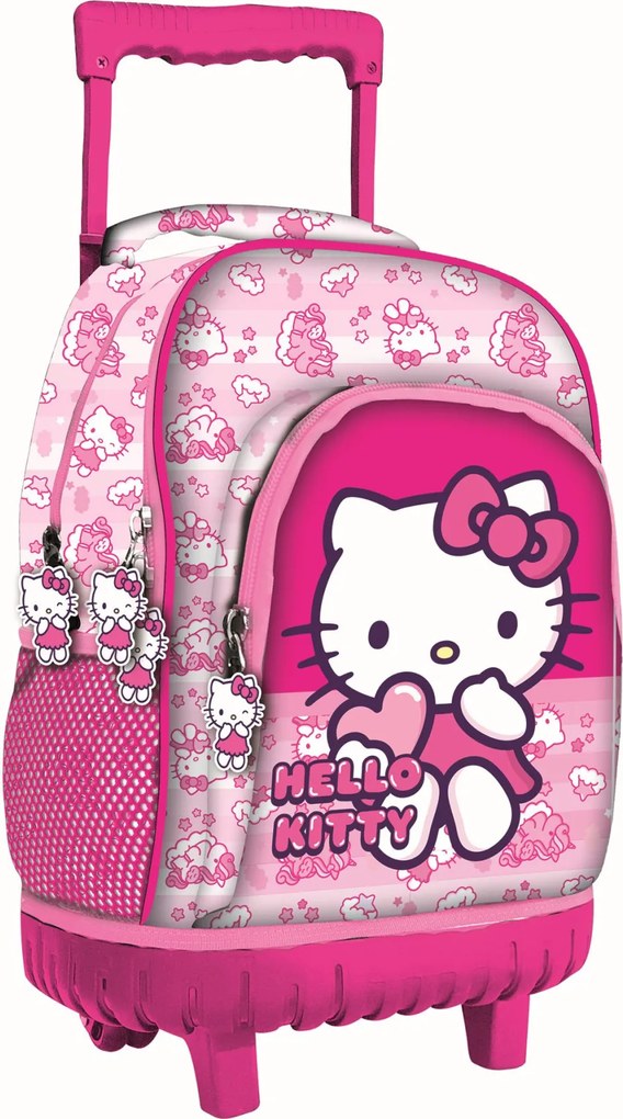 Hello Kitty Unicorn prémium gurulós iskolatáska, táska 44 cm