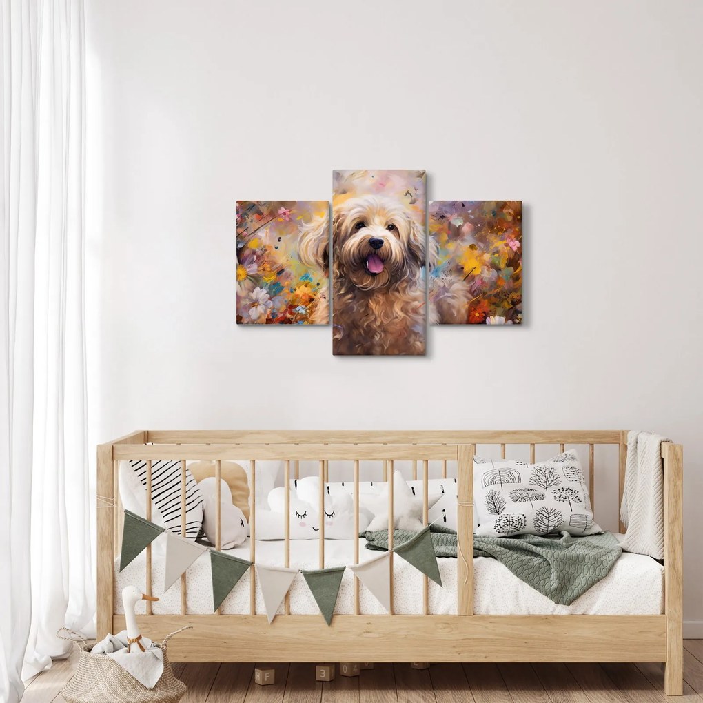 Kép - Happy Dog II. (90x60 cm)