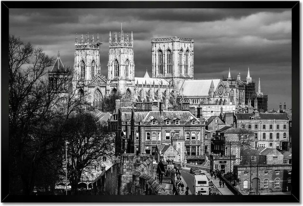 Poszterek keretben 60x40 Kilátás a falakról