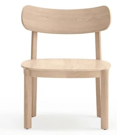Fotel kőrisfa dekorral Nara - Teulat