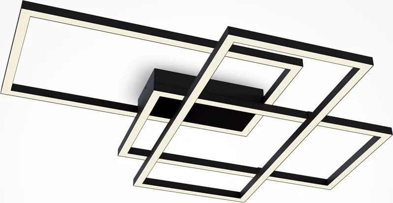 Maytoni modern mennyezeti lámpa line fekete mymod016cl-l80bk