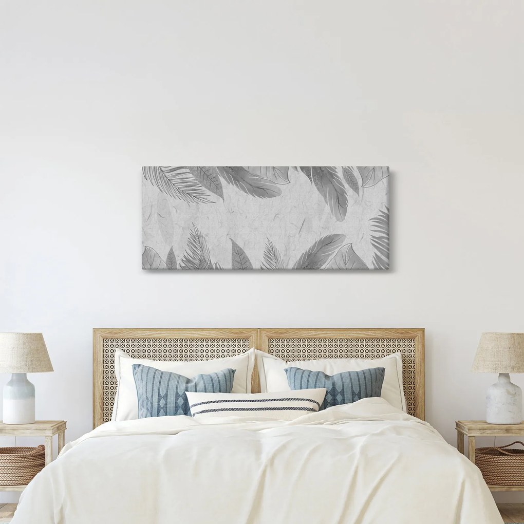 Kép - Levelek (120x50 cm)