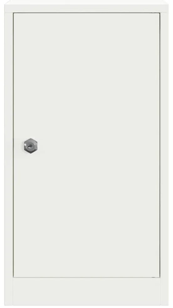 postaláda Fehér 30 x 23 x 55 cm Acél