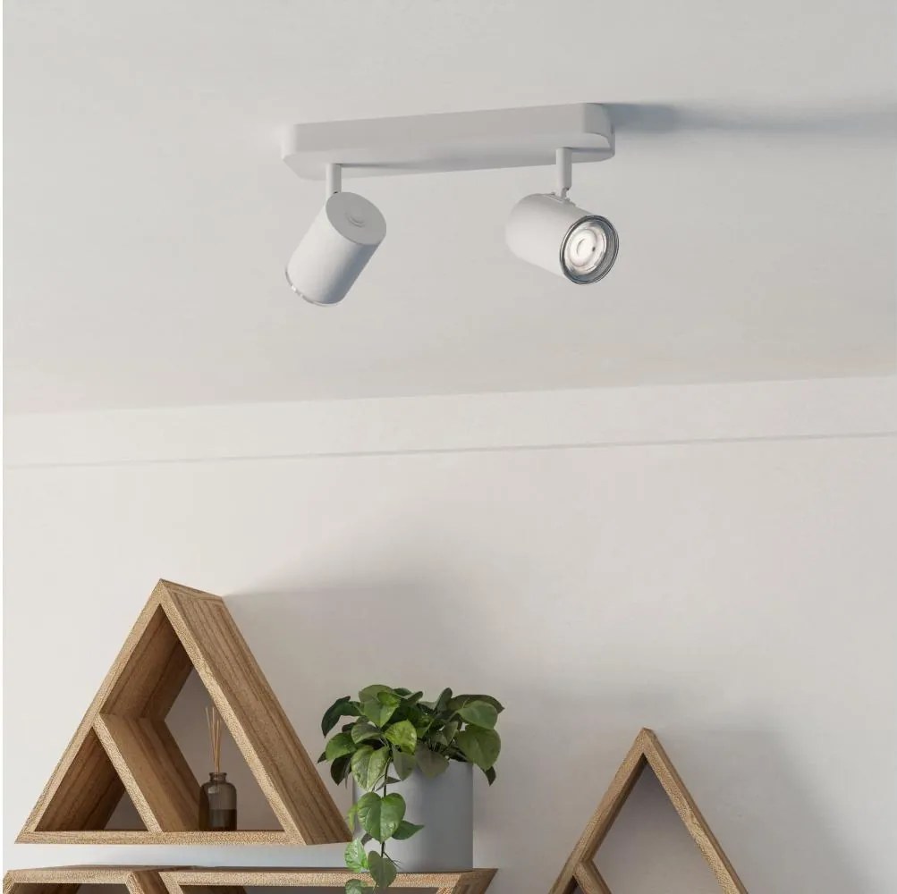 Eglo 300575 - Fürdőszobai spotlámpa CONSUMA 2xGU10/5W/230V IP44 fehér