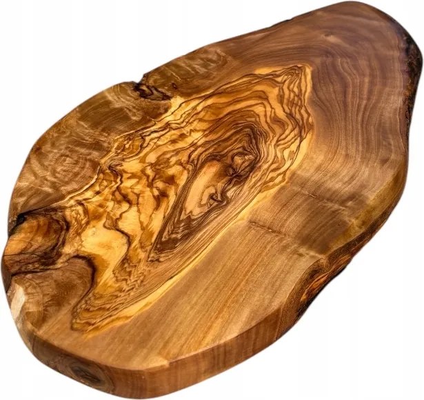 Rusztikus Olajfa Deszka DRS30 Bárka Felvágottak és Sajtok Tálalásához