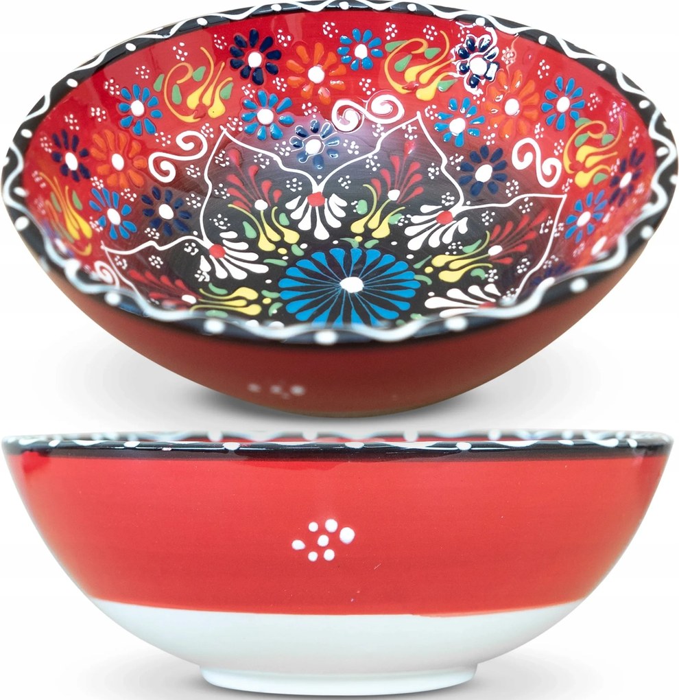 Tál Kerámia Salátástál Dekoratív Alkalmi Nagy 1,5L 21CM