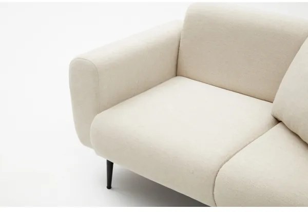 PISA kétüléses kanapé krémszínben