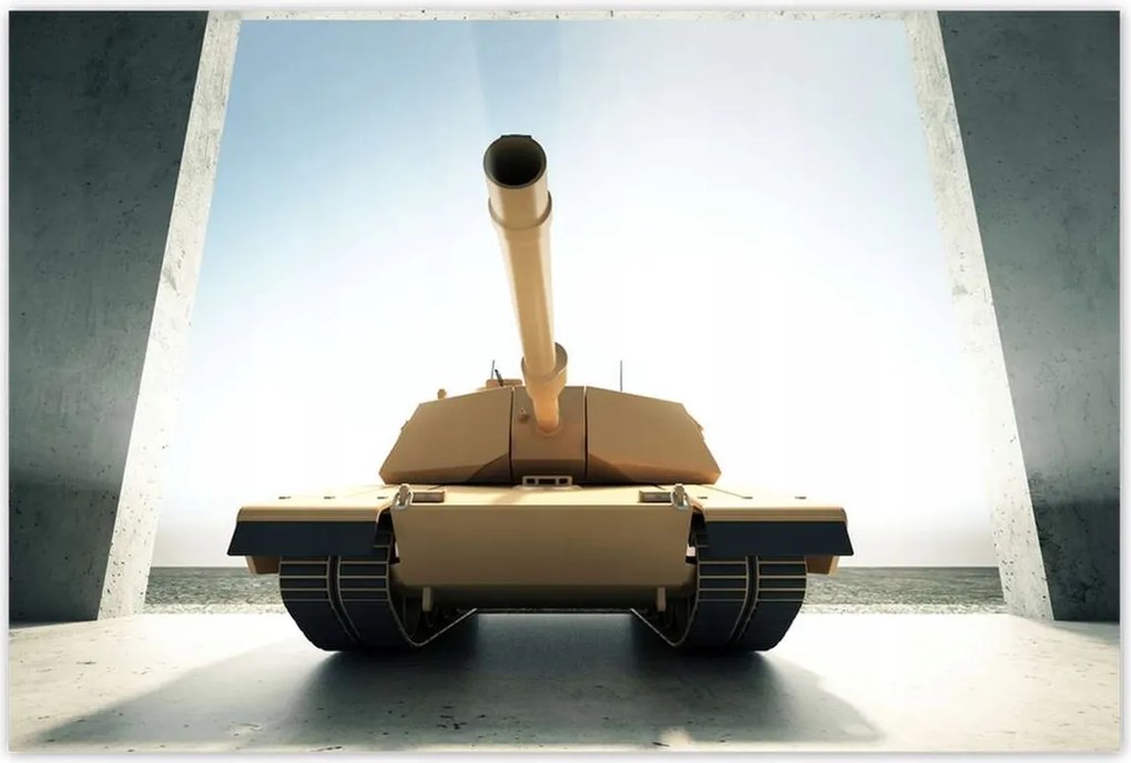 Poszterek 120x80 Erőteljes katonai jármű