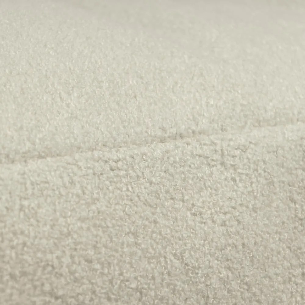 Krémszínű buklé babzsákfotel Sofa Tube 190 – SLOWDOWN