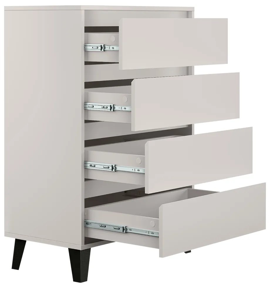 BOGAN 4S70 komód, kasmír