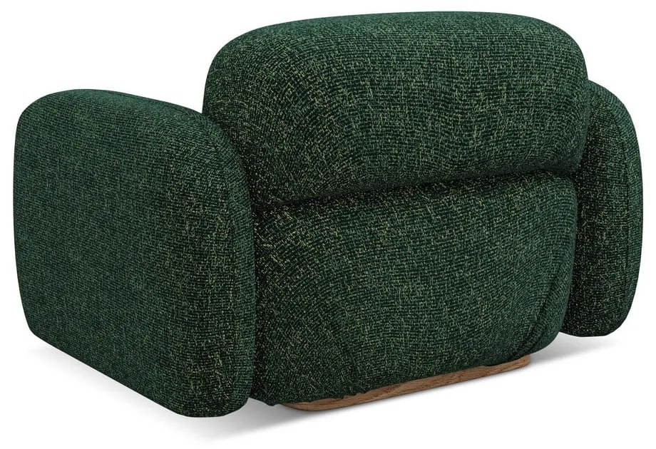 Sötétzöld fotel Ailani – Makamii