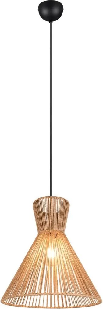 TRIO R36191036 ROSALIE Modern Függesztett Lámpa Barna, Fekete E27 IP20