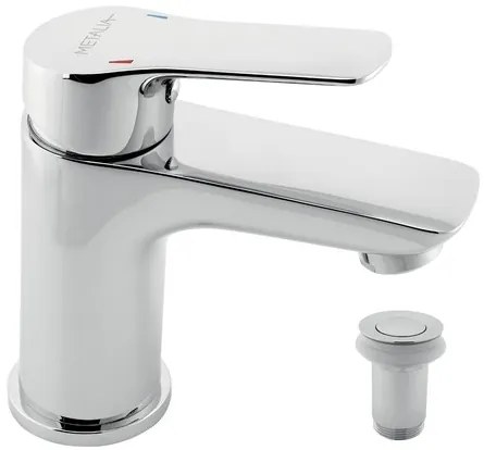 Novaservis Metalia 54 mosdó csaptelep leeresztőszeleppel króm 54003,0 54003.0