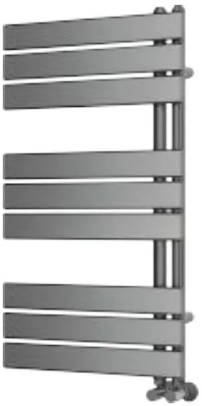 AREZZO design HORIZONT GUN METAL 900X500 törölközőszárítós radiátor AR-HGM9050