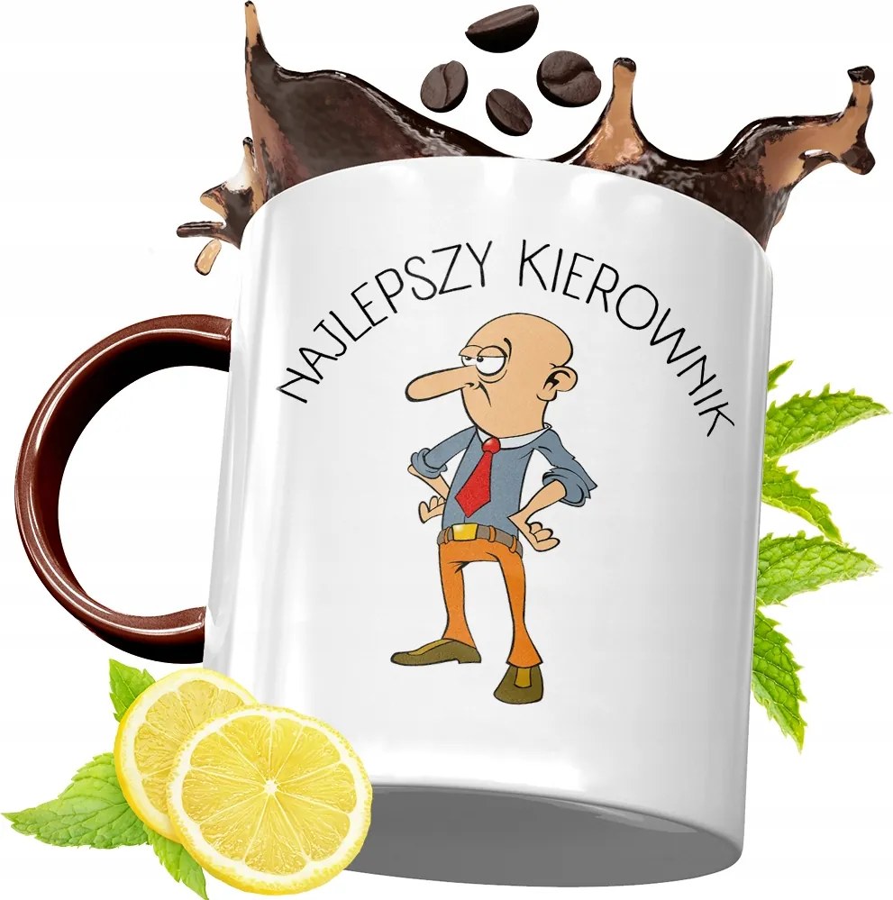 Bordó Bögre Vezetőnek Születésnapra Ajándék fényképes nyomattal