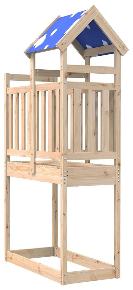 Játék Torny Barna 52,5 x 110,5 x 215 cm Tömör fenyőfa