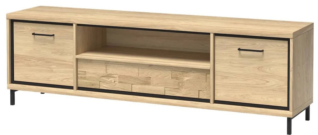 TV asztal/szekrény Milley 13 (LED világítással) (hikora). 1057902