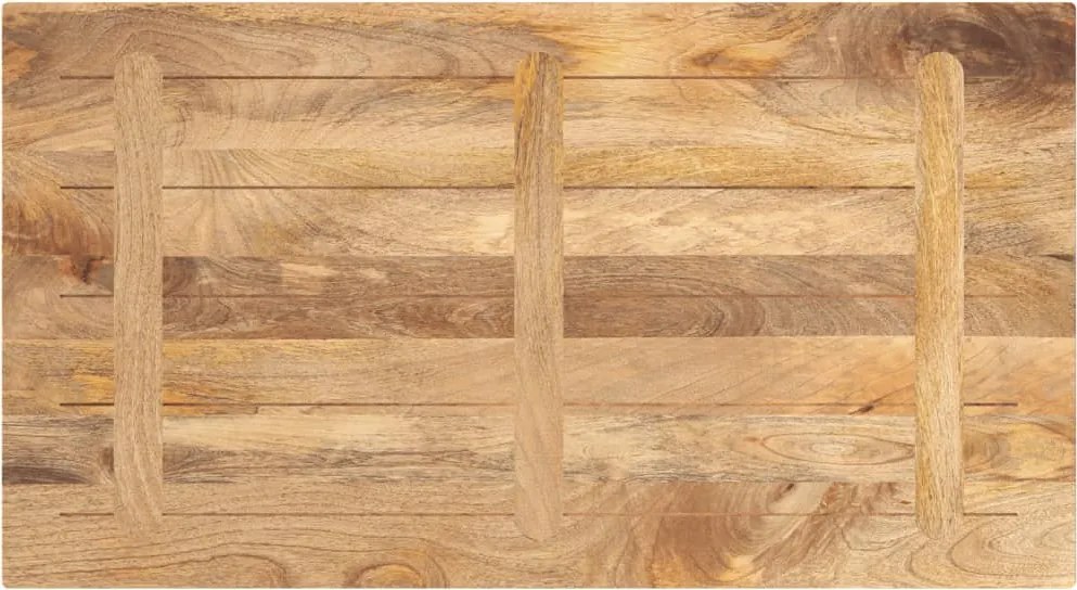 vidaXL tömör mangófa téglalap alakú asztallap 120 x 60 x 3,8 cm