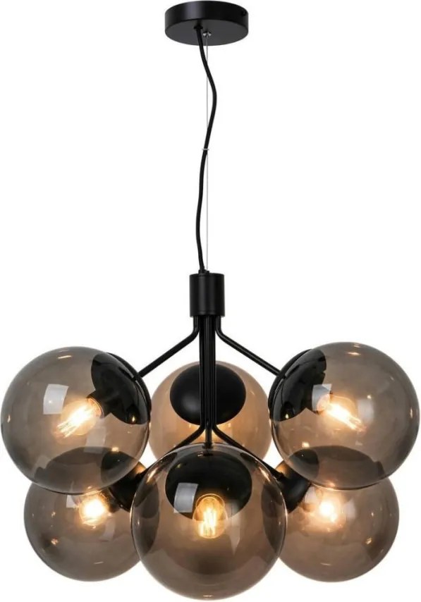 NORDLUX 2112163003 IVONA Modern Függesztett Lámpa Fekete E27 IP20