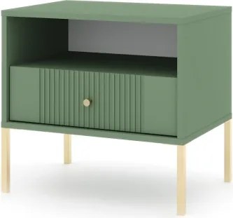 ISEO STOLIK NOCNY IS06 SMOKE GR/N.ZŁOTE/U.ZŁOTE