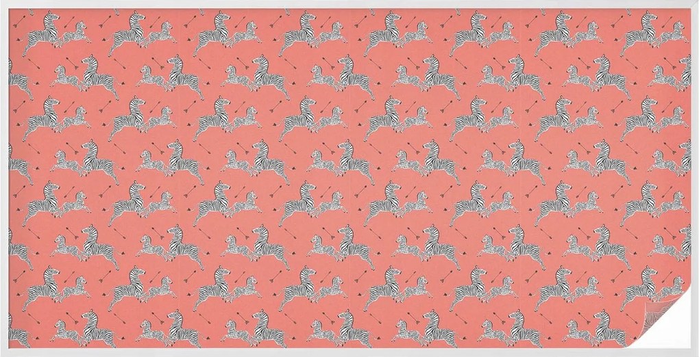 Ablakfólia öntapadós tejes adatvédelem Zebra motívum 200x100