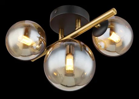 GLOBO 56135-3W RIHA Glamour Mennyezeti Lámpa IP20