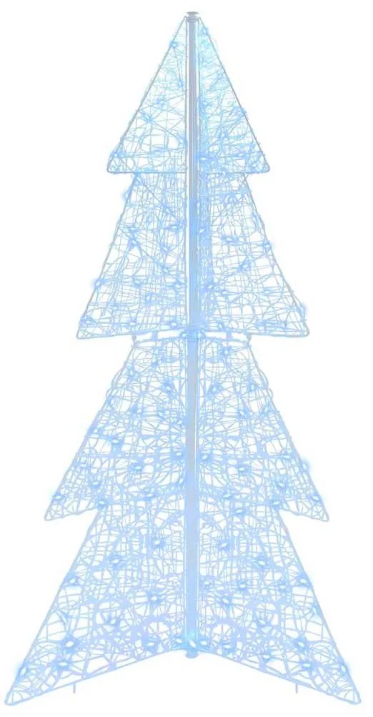 Karácsonyfa 160 LED-del Hideg Fehér 150 cm Akril
