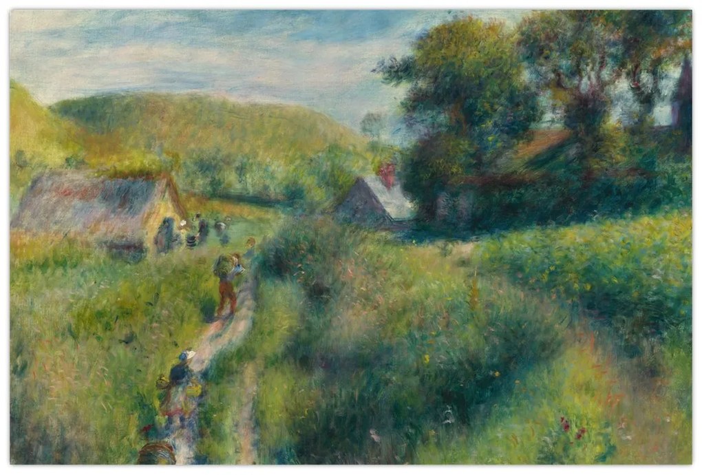 Kép - Auguste Renoir, The Mussel Harvest, reprodukciók (90x60 cm)