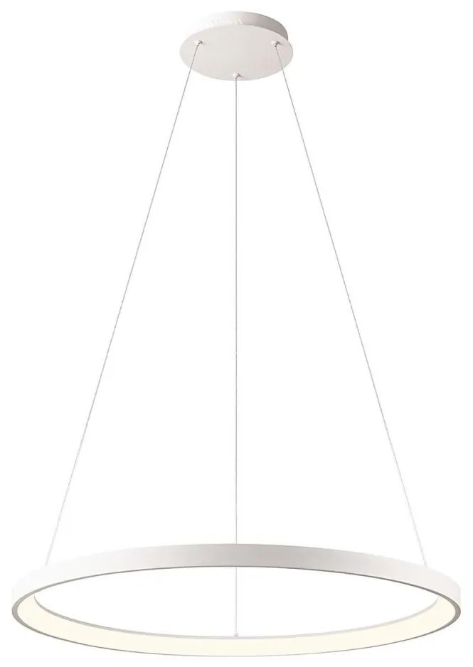 Redo 01-2675 - LED dimmelhető csillár kábellel ICONIC LED/60W/230V átm. 78 cm fehér