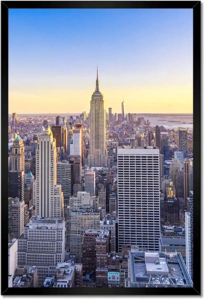 Poszterek keretben 40x60 New York Kilátás