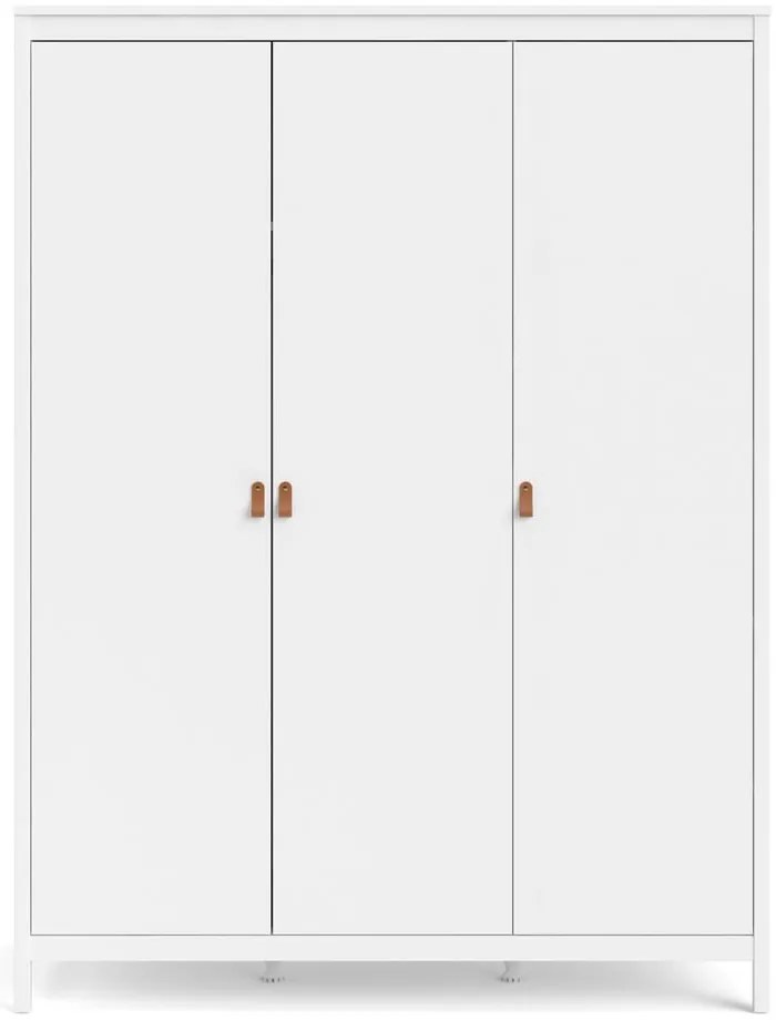 Fehér ruhásszekrény 150x199 cm Madrid – Tvilum