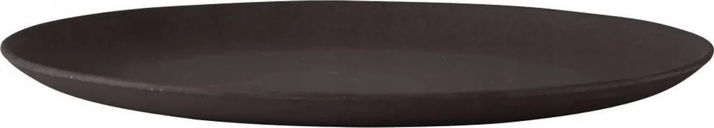 Bambusz tányér, 22,5 cm, fekete
